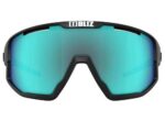 Occhiali Bliz Fusion Turquoise with Silver mirror lens
